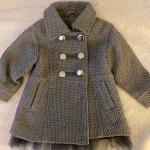 Girls fancy pea coat